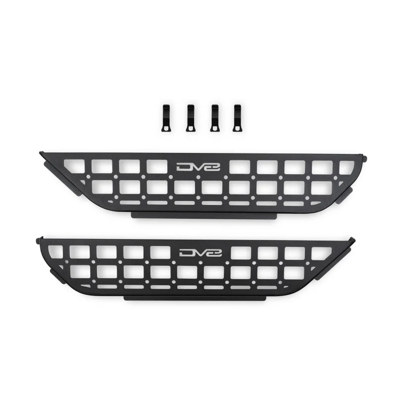DV8 Offroad 2018-2025 Jeep Wrangler JL, JLU Slim Front Door ONLY Molle Pockets Model MPJL-07 - Image 6