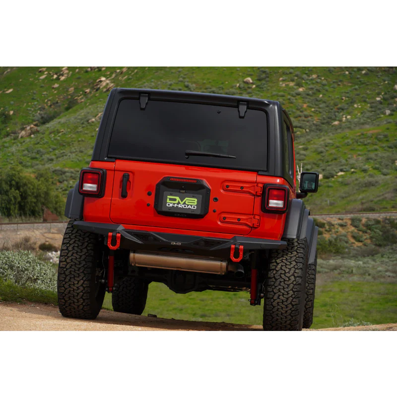 DV8 Offroad 2018-2025 Jeep Wrangler JL JLU Spare Tire Delete Model TSJL-04 - Image 3