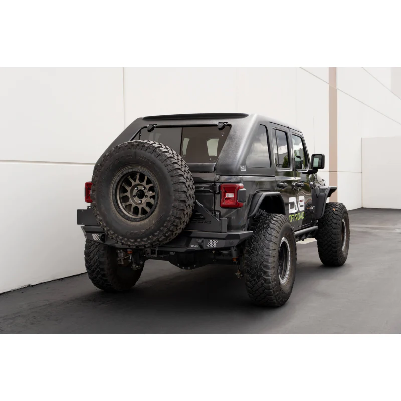 DV8 Offroad 2018-2025 Jeep Wrangler JLU 4-Door Razor Series Fastback Hard Top Model HTJL02-B - Image 7