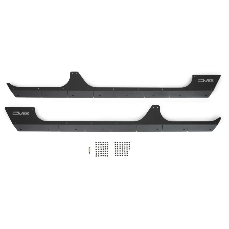 DV8 Offroad 2018-2025 Jeep Wrangler JLU 4-Door Rock Skins Model SRJL-09 - Image 10