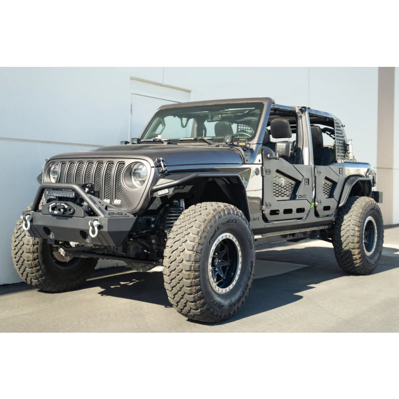 DV8 Offroad 2018-2025 Jeep Wrangler JLU 4-Door Rock Skins Model SRJL-09 - Image 5