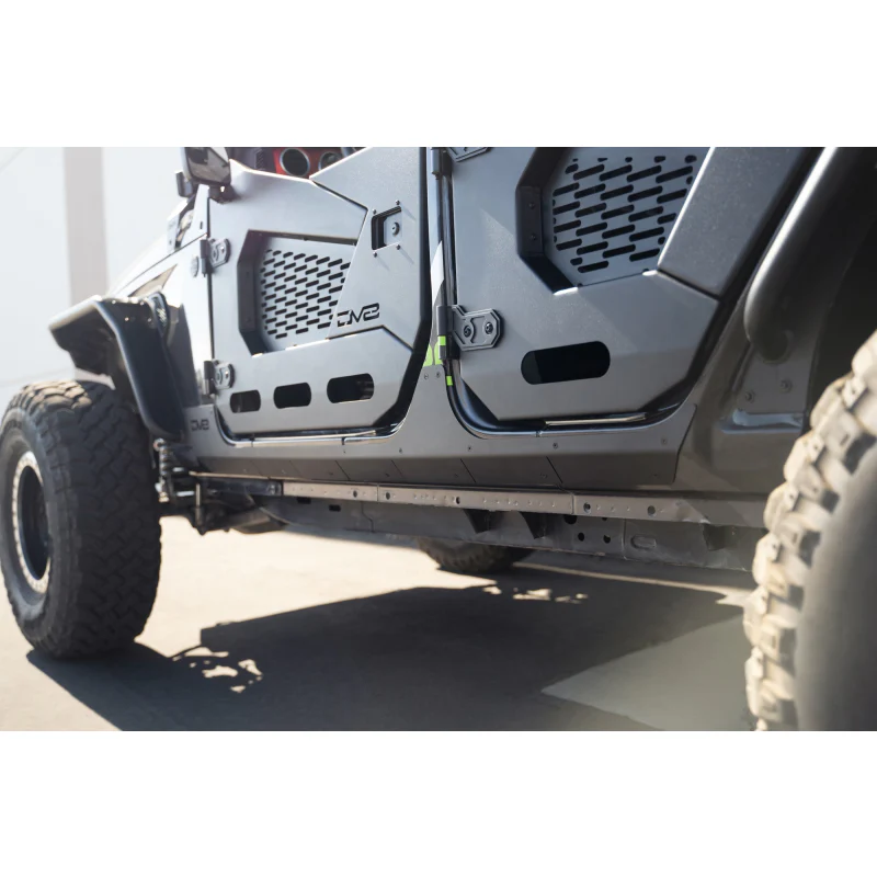 DV8 Offroad 2018-2025 Jeep Wrangler JLU 4-Door Rock Skins Model SRJL-09 - Image 7