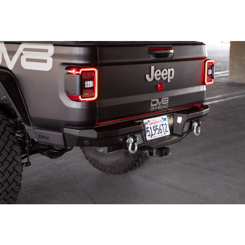 DV8 Offroad 2020-2025 Jeep Gladiator Fs-7 Series Rear Bumper Model RBGL-06 - Image 4