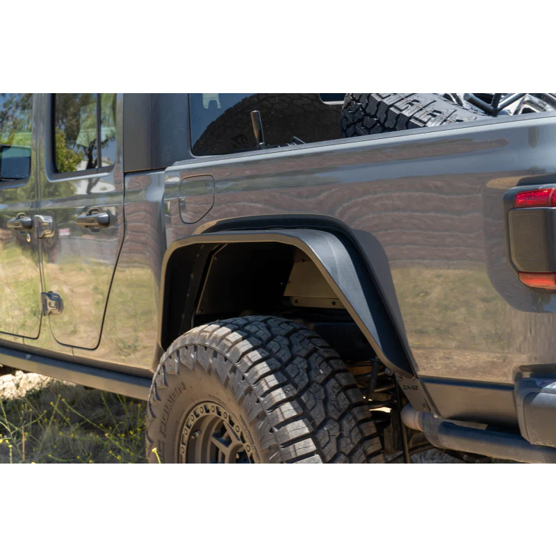 DV8 Offroad 2020-2025 Jeep Gladiator JT Rear Inner Fenders Model INFEND-07RB - Image 13
