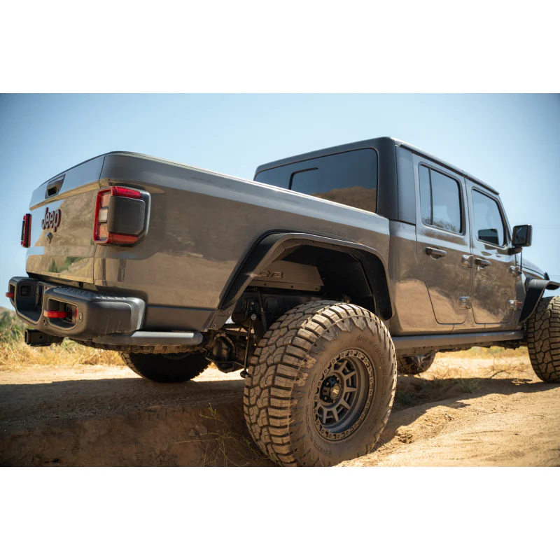 DV8 Offroad 2020-2025 Jeep Gladiator JT Rear Inner Fenders Model INFEND-07RB - Image 14