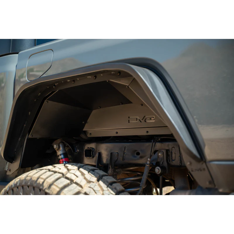 DV8 Offroad 2020-2025 Jeep Gladiator JT Rear Inner Fenders Model INFEND-07RB - Image 6