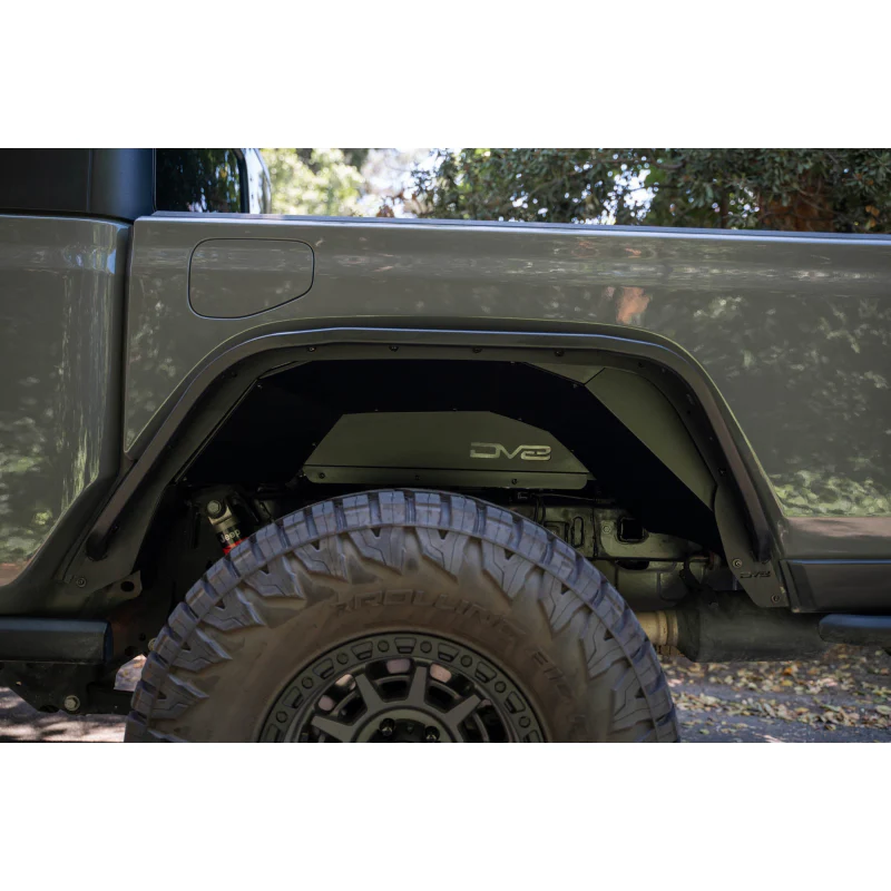 DV8 Offroad 2020-2025 Jeep Gladiator JT Rear Inner Fenders Model INFEND-07RB - Image 7
