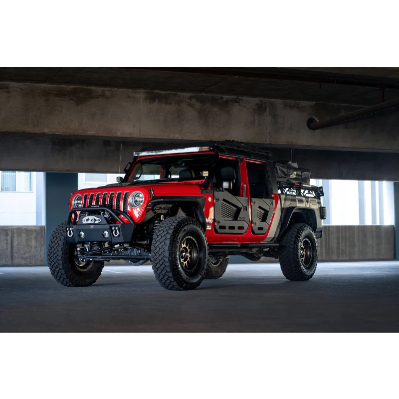 DV8 Offroad 2020-2025 Jeep Gladiator JT Wrangler JL JLU Front 1/2 Doors Model HDJL-02F - Image 10