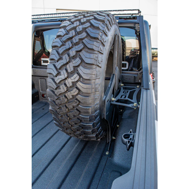 DV8 Offroad 2020-2025 Jeep Gladiator Stand-Up Spare Tire Mount Model TCGL-02 - Image 6