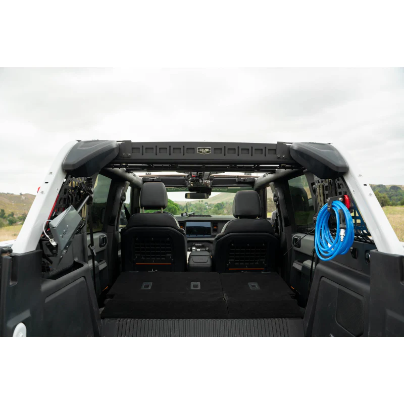 DV8 Offroad 2021-2025 Ford Bronco 4-Door HardTop Only Pocketed Rear Window Molle Panels Model MPBR-08 - Image 3