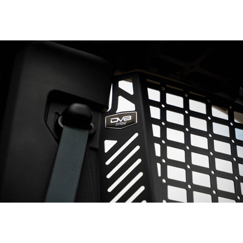 DV8 Offroad 2021-2025 Ford Bronco 4-Door HardTop Only Pocketed Rear Window Molle Panels Model MPBR-08 - Image 5
