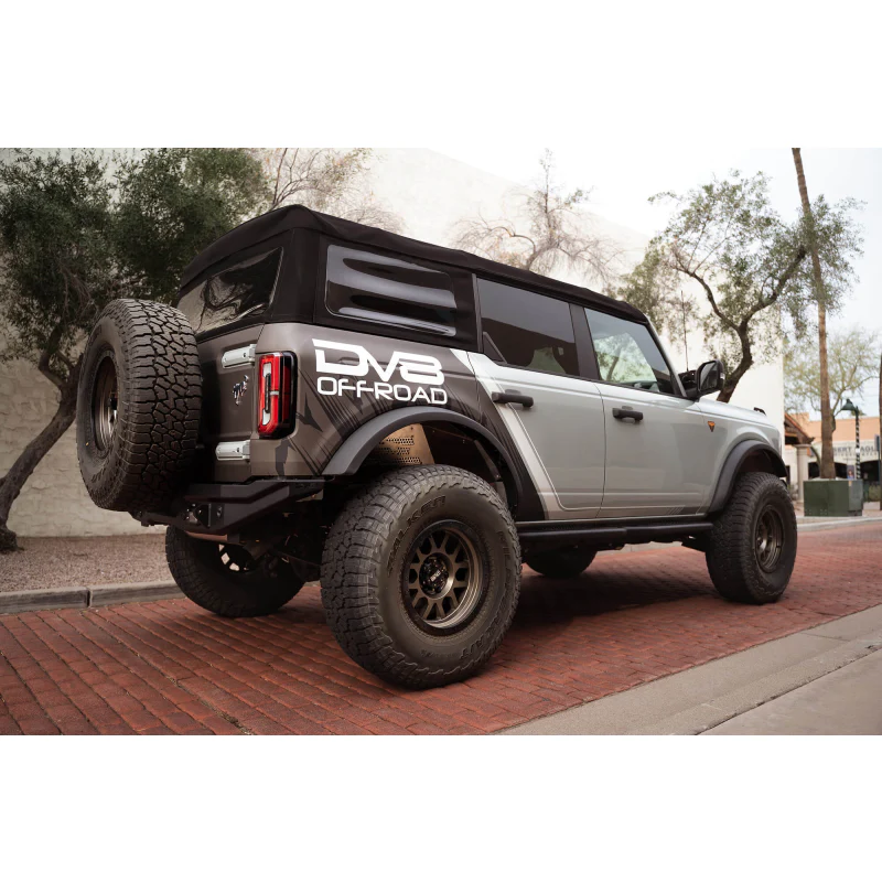 DV8 Offroad 4-Door OE Plus Series Running Boards Model SRBR-02 - Image 10