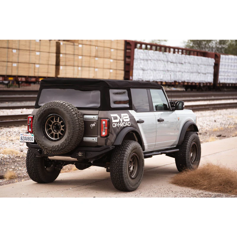 DV8 Offroad 4-Door OE Plus Series Running Boards Model SRBR-02 - Image 13