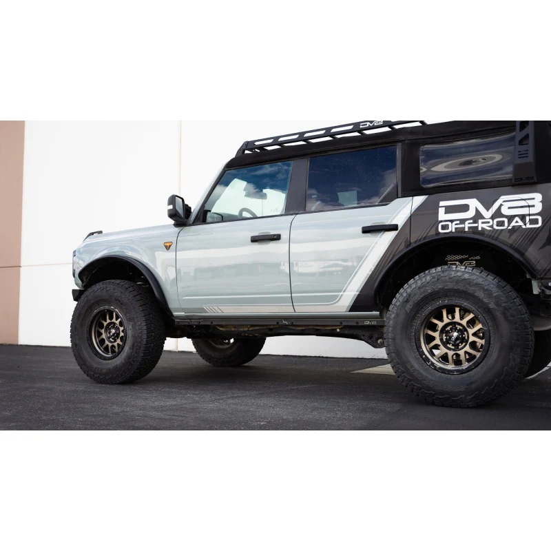 DV8 Offroad 2021-2025 Ford Bronco 4-Door Pinch Weld Covers Model SRBR-03 - Image 4