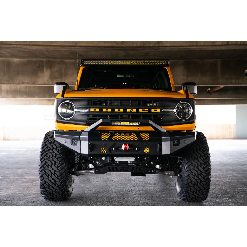 DV8 Offroad 2021-2025 Ford Bronco 52-Inch Straight Led Light Bar Mount Model LBBR-01