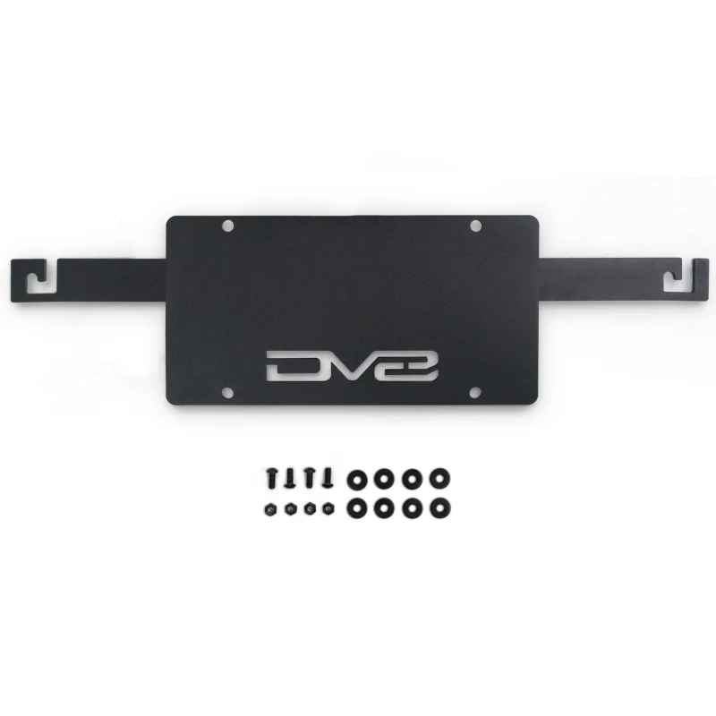 DV8 Offroad 2021-2025 Ford Bronco Capable Bumper Front License Plate Mount Model LPBR-04 - Image 13