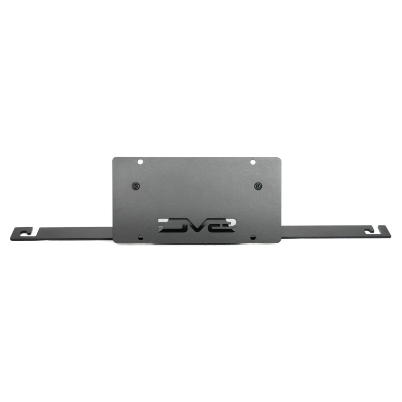 DV8 Offroad 2021-2025 Ford Bronco Capable Bumper Slanted Front License Plate Mount Model LPBR-05 - Image 13