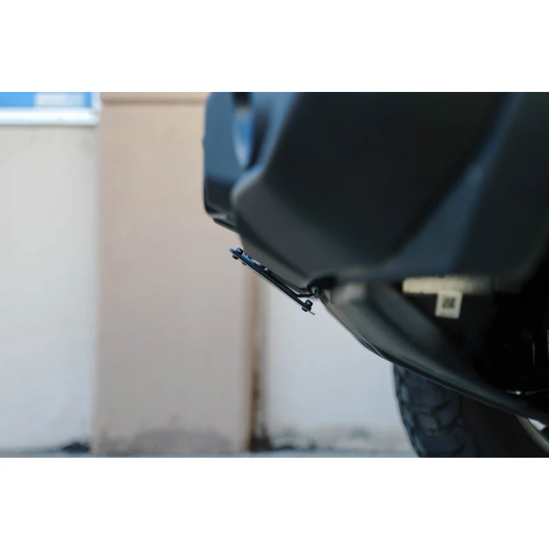 DV8 Offroad 2021-2025 Ford Bronco Capable Bumper Slanted Front License Plate Mount Model LPBR-05 - Image 6