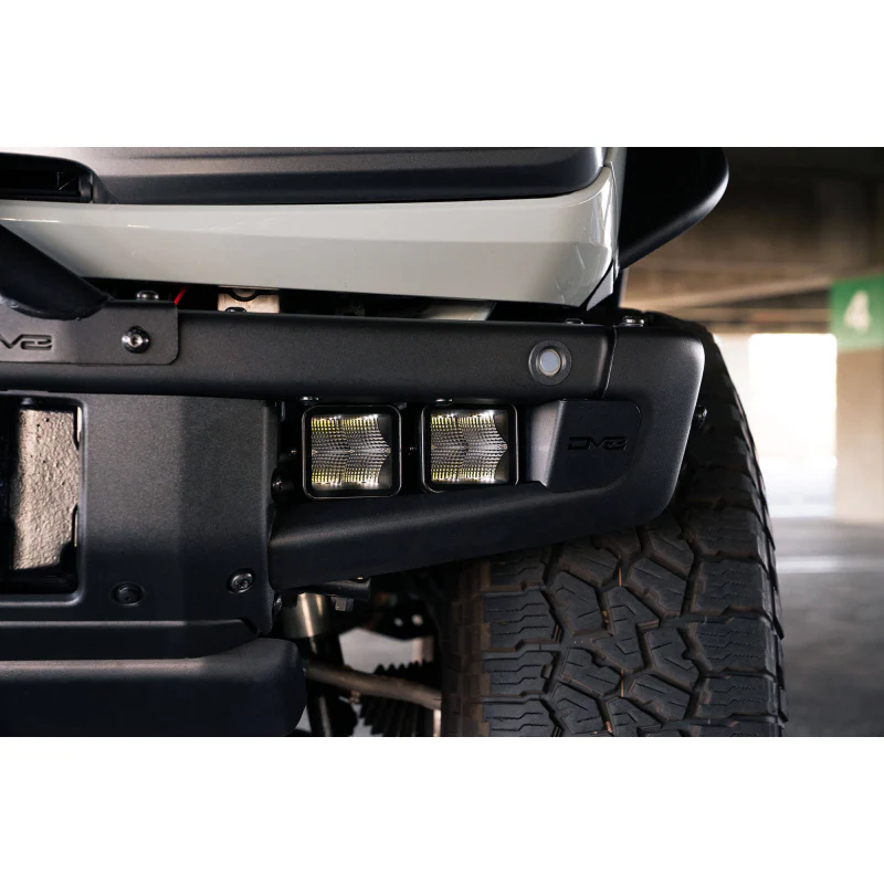 DV8 Offroad 2021-2025 Ford Bronco Factory Bumper Pocket Light Mount Model LBBR-05 - Image 13