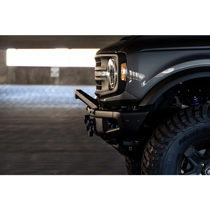 DV8 Offroad 2021-2025 Ford Bronco Factory Modular Front Bumper Bull Bar Model LBBR-04 - Image 12