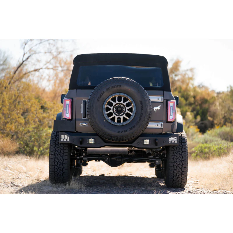DV8 Offroad 2021-2025 Ford Bronco Mto Series Rear Bumper Model RBBR-01 - Image 9