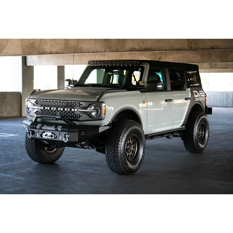 DV8 Offroad 2021-2025 Ford Bronco Mto Series Winch Front Bumper Model FBBR-01 - Image 8
