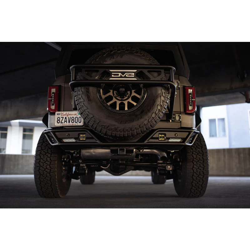 DV8 Offroad 2021-2025 Ford Bronco Rear License Plate Relocation Bracket Model LPBR-03 - Image 5