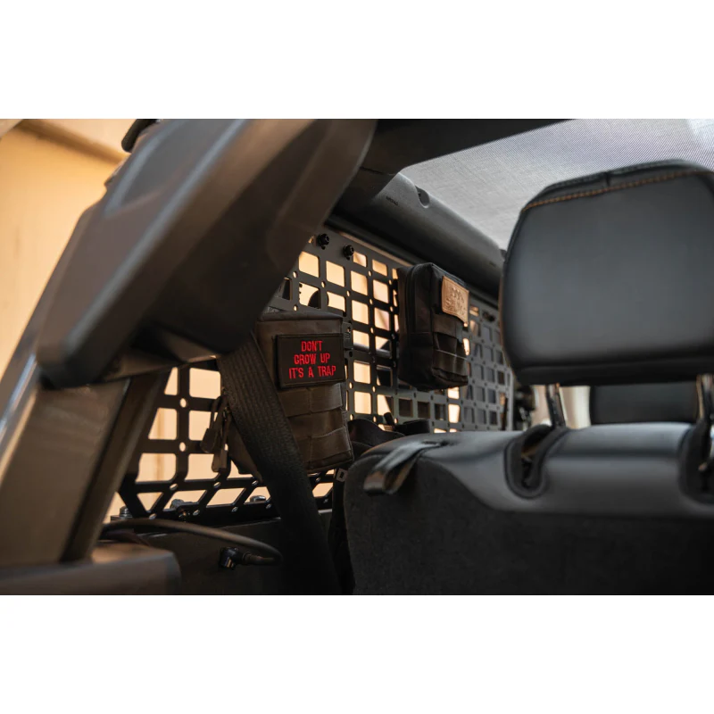 DV8 Offroad 2021-2025 Ford Bronco Rear Window Molle Panels Model MPBR-12 - Image 6