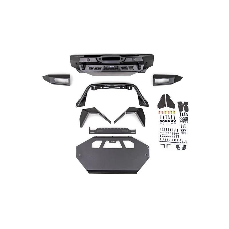 DV8 Offroad 2021-2025 Ford Bronco Spec Series Front Bumper Model FBBR-05 - Image 2