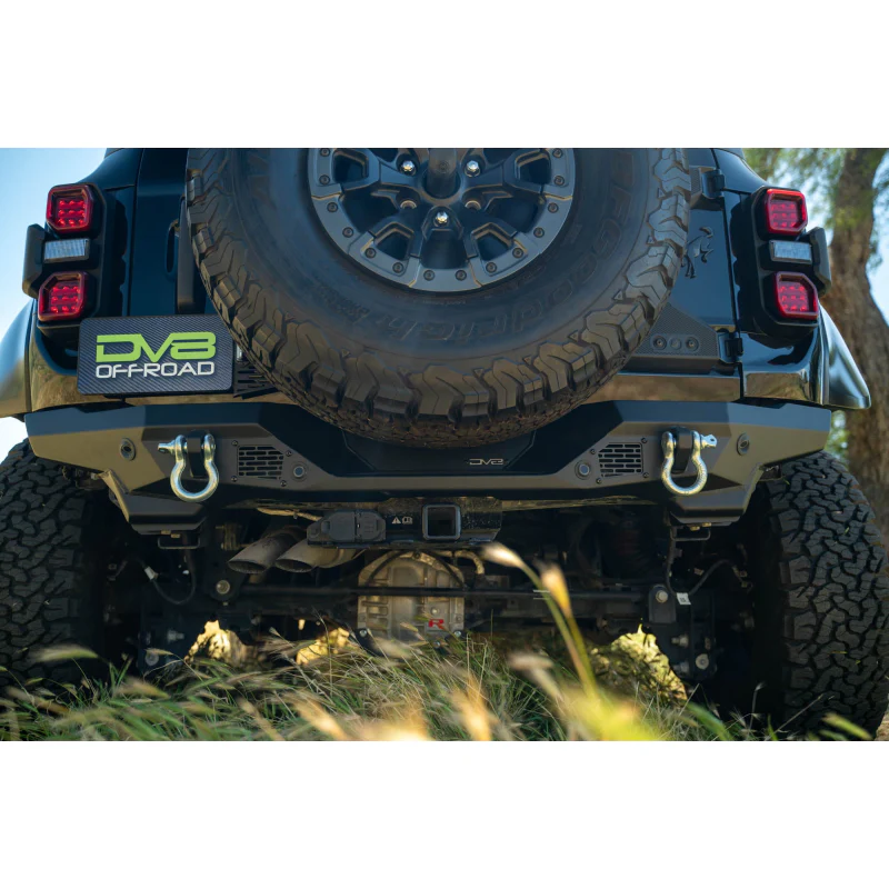 DV8 Offroad 2021-2025 Ford Bronco Spec Series Rear Bumper Model RBBR-05 - Image 11