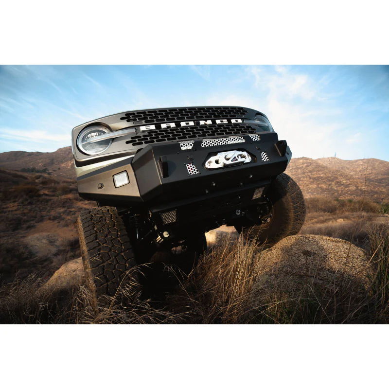 DV8 Offroad 2021-2025 Ford Bronco Steel Front Skid Plate Model SPBR-01 - Image 12