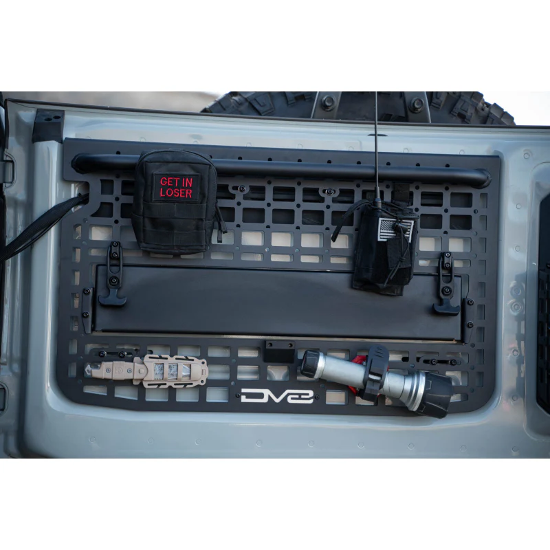 DV8 Offroad 2021-2025 Ford Bronco Tailgate Molle Panel Model MPBR-02 - Image 6
