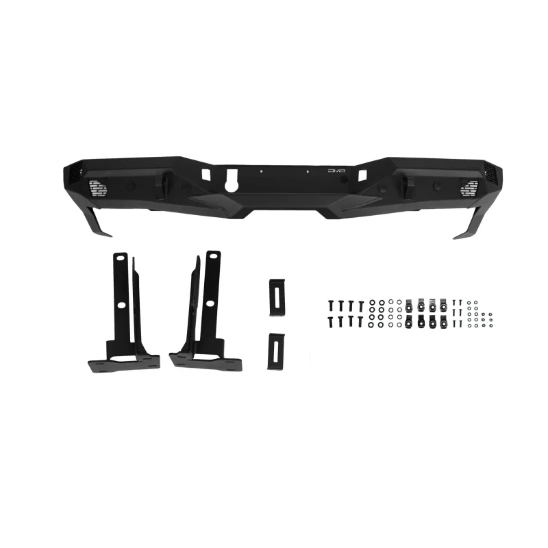 DV8 Offroad 2023-2025 GMC Canyon DV8 Offroad Spec Series Rear Bumper Model RBCS3-02 - Image 3