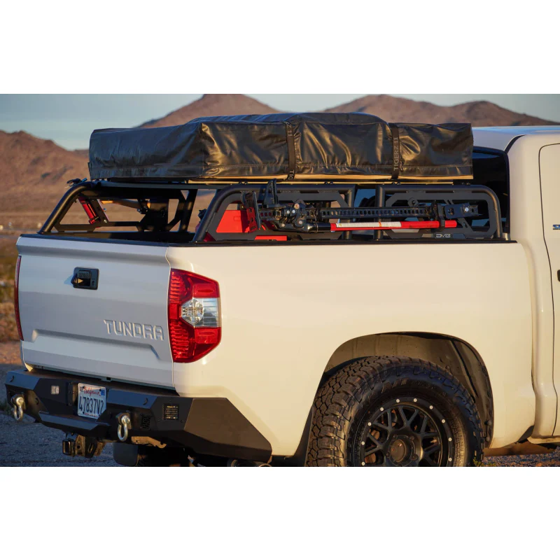 DV8 Offroad MTO Series MTO Series Full-S Bed Rack Full-size Short-box (F-150, Super Duty, Silverado, Sierra, Tundra, Ram1500,2500, 3500) MTO Model RRUN-03 - Image 6