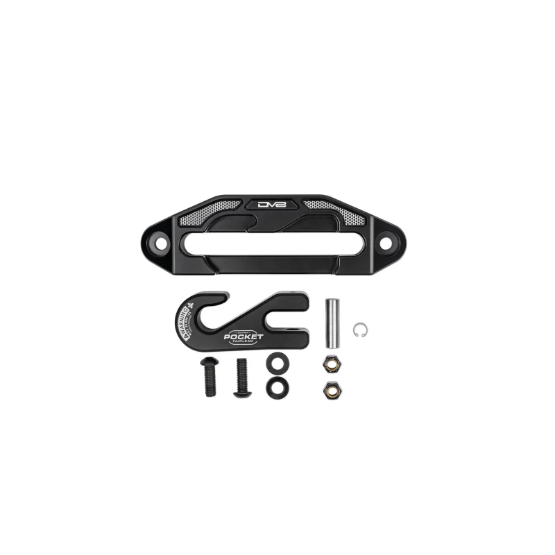 DV8 Offroad Pocket Fairlead for Synthetic Rope Winches Model WBPF-01