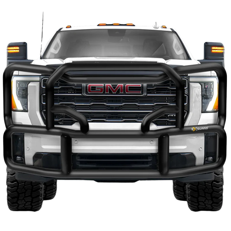 Ex-Guard Kit Extreme-Duty Full-Height Coverage Black Grille Guard Kit w/ Mounting Bracket Model FX-50BG3-GM2320-MB-20FX-GM23 - Image 2