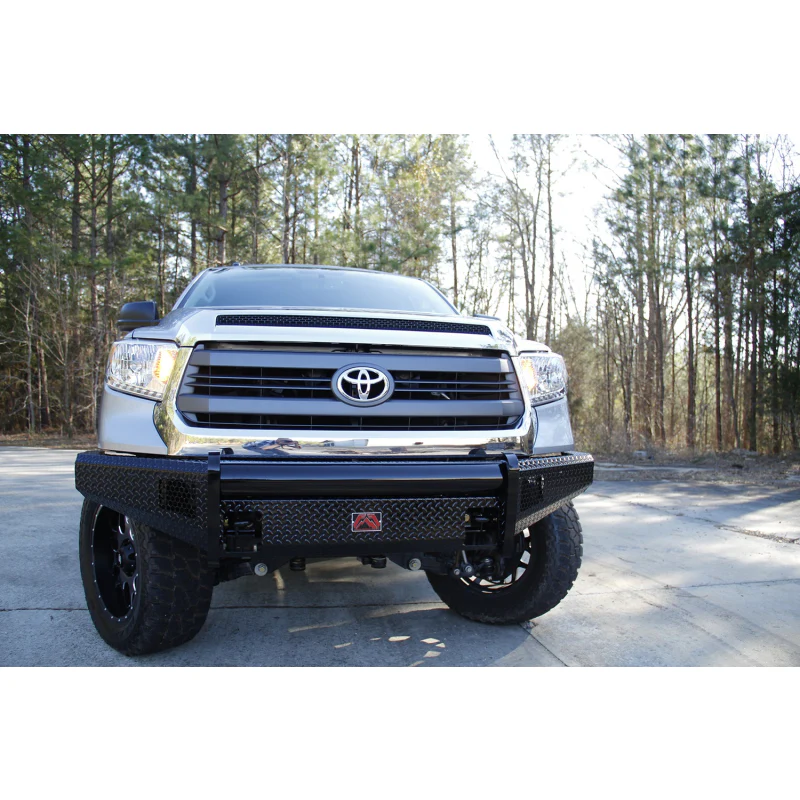 Fab Fours Black Steel Front Bumper Model TT14-K2861-1 - Image 2