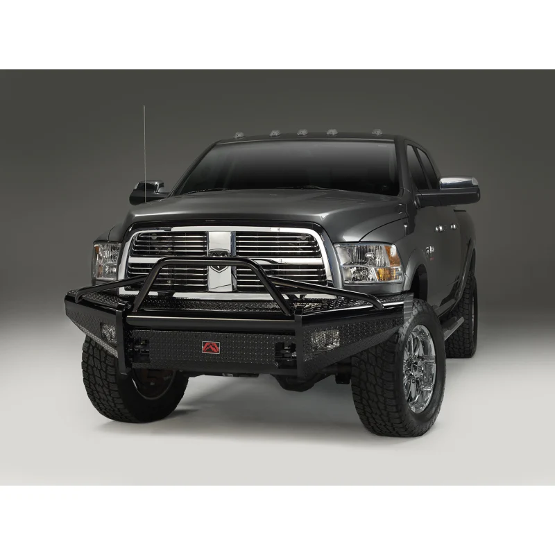 Fab Fours Black Steel Front Ranch Bumper w/ Pre Runner Guard Model DR06-S1162-1