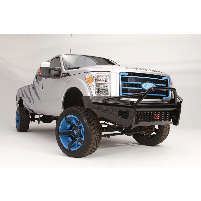 Fab Fours Black Steel Front Ranch Bumper w/ Pre Runner Guard Model FS11-S2562-1