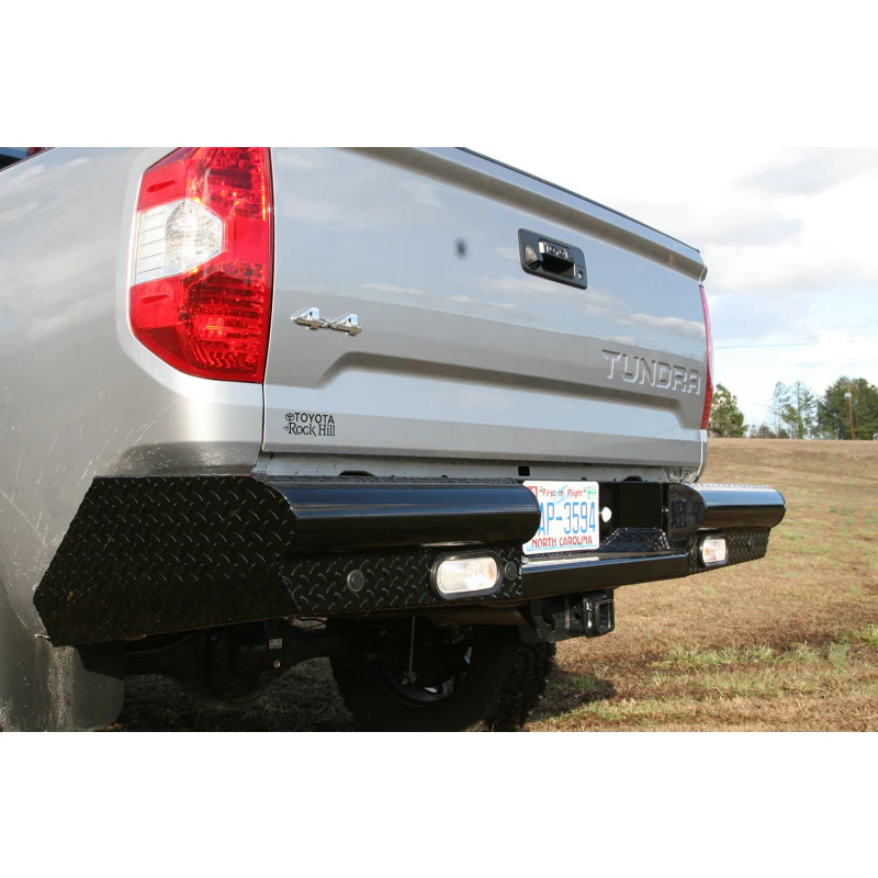 Fab Fours Black Steel Ranch Rear Bumper Model TT07-T1550-1 - Image 4