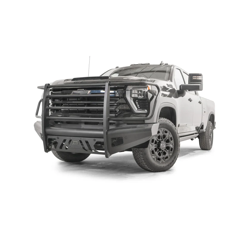 Fab Fours Elite Front Bumper w/ Grille Guard Model CH24-Q6160-1