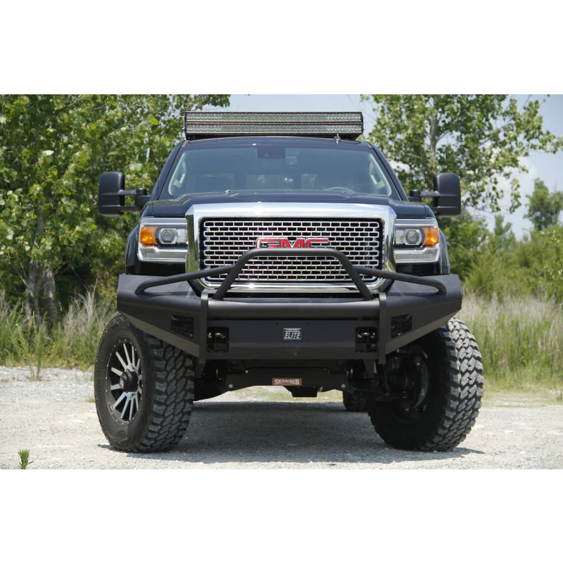 Fab Fours Elite Front Ranch Bumper w/ Pre Runner Guard Model GM14-Q3162-1 - Image 2