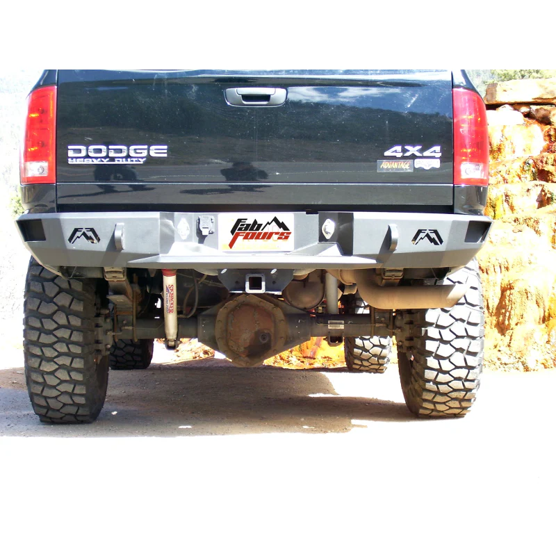 Fab Fours Heavy Duty Rear Bumper Model DR03-W1050-1 - Image 2