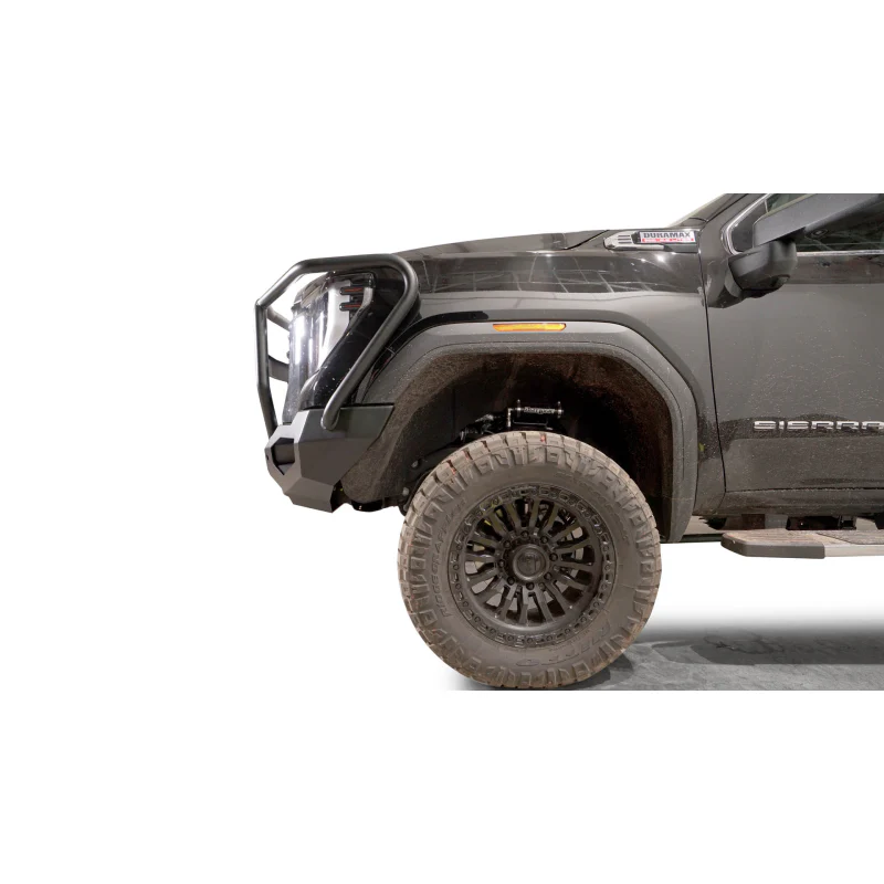 Fab Fours Matrix Front Bumper w/ Full Guard 2 Stage Black Powder Coat Model GM24-X6250-1 - Image 4