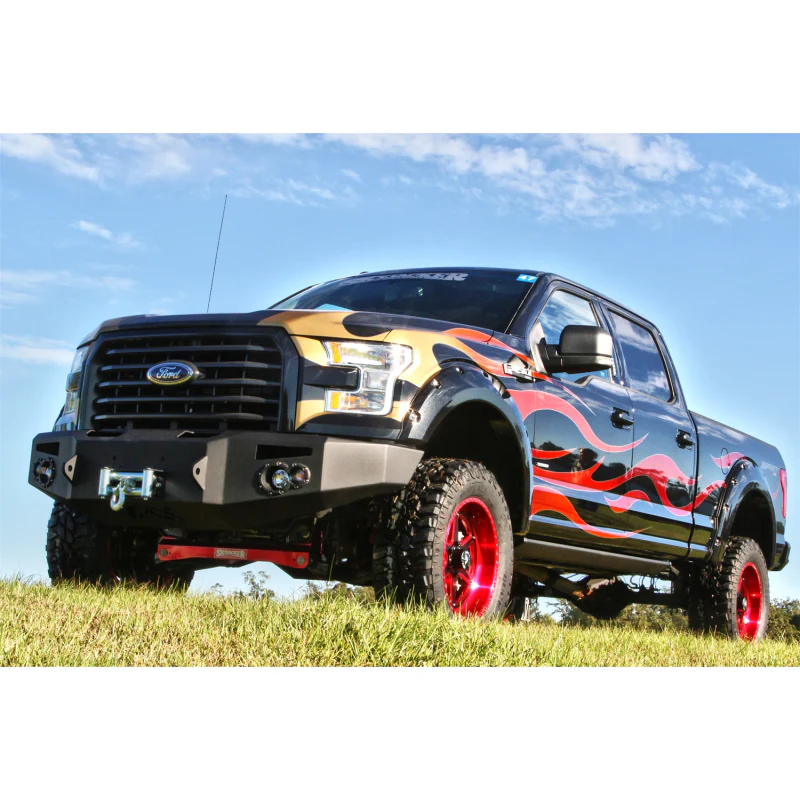Fab Fours Premium Heavy Duty Winch Front Bumper Model FF15-H3251-1 - Image 4