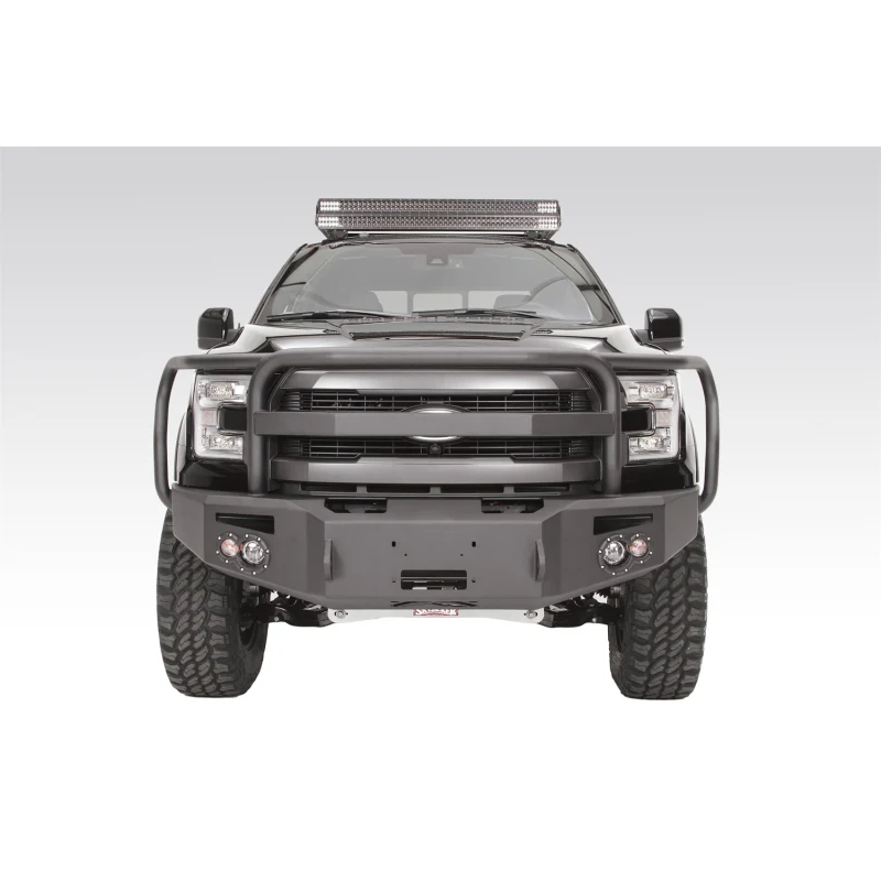 Fab Fours Premium Heavy Duty Winch Front Bumper w/ Grille Guard Model FF15-H3250-1 - Image 3
