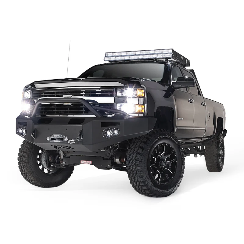 Fab Fours Premium Heavy Duty Winch Front Bumper w/ Pre Runner Guard Model CH05-A1352-1