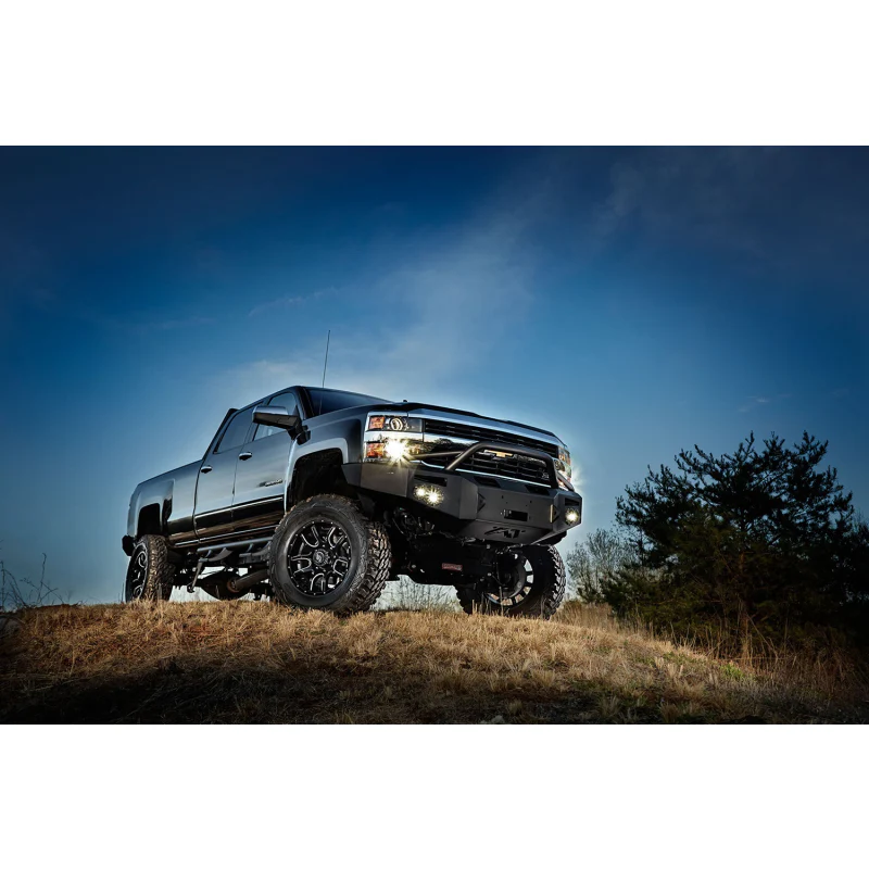 Fab Fours Premium Heavy Duty Winch Front Bumper w/ Pre Runner Guard Model CH05-A1352-1 - Image 4