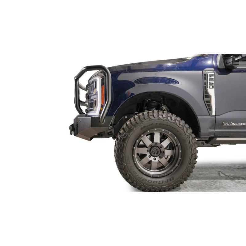 Fab Fours Premium Winch Front Bumper w/ Full Grill Guard Adaptive Cruise Control Compatible Model FS23-A5960-1 - Image 4