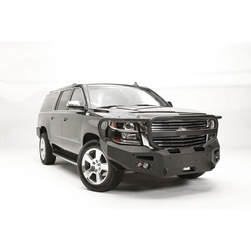 Fab Fours Premium Winch Front Bumper w/ Grille Guard Model CS15-F3550-1 - Image 3